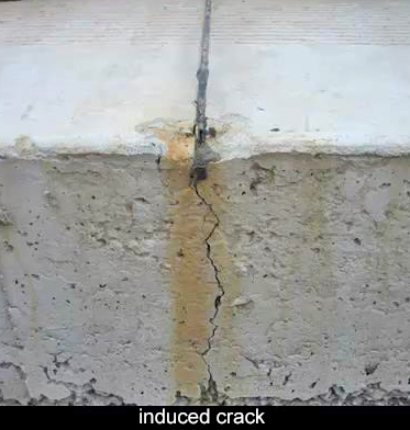 graphic presentation of the components of concrete
